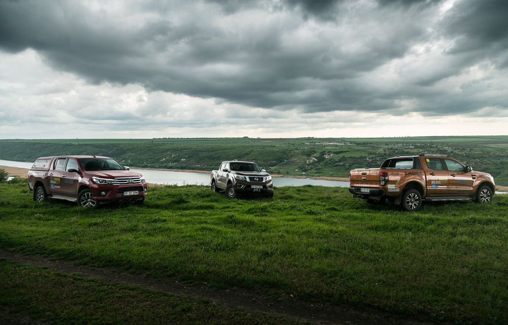 Pick-up perfect nu există. Dar îl construim noi din cele mai bune părți ale lui Hilux, Navara și Ranger - Poza 21