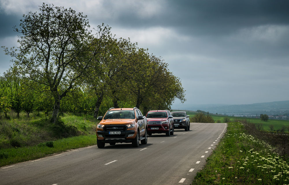 Pick-up perfect nu există. Dar îl construim noi din cele mai bune părți ale lui Hilux, Navara și Ranger - Poza 22