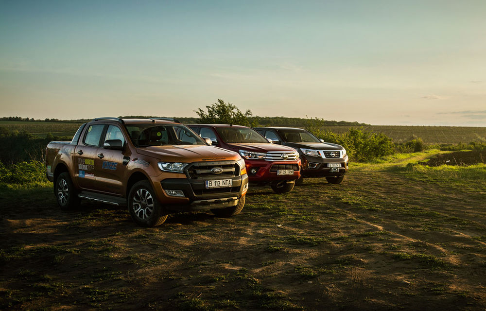 Pick-up perfect nu există. Dar îl construim noi din cele mai bune părți ale lui Hilux, Navara și Ranger - Poza 37