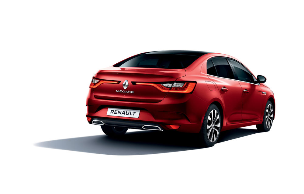 Imagini și informații tehnice cu Renault Megane Sedan facelift: interior îmbunătățit, motorizări diesel și pe benzină și sisteme de asistență - Poza 13