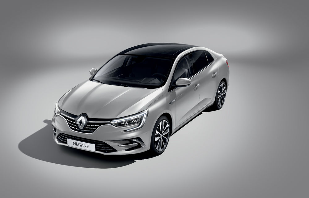 Imagini și informații tehnice cu Renault Megane Sedan facelift: interior îmbunătățit, motorizări diesel și pe benzină și sisteme de asistență - Poza 17