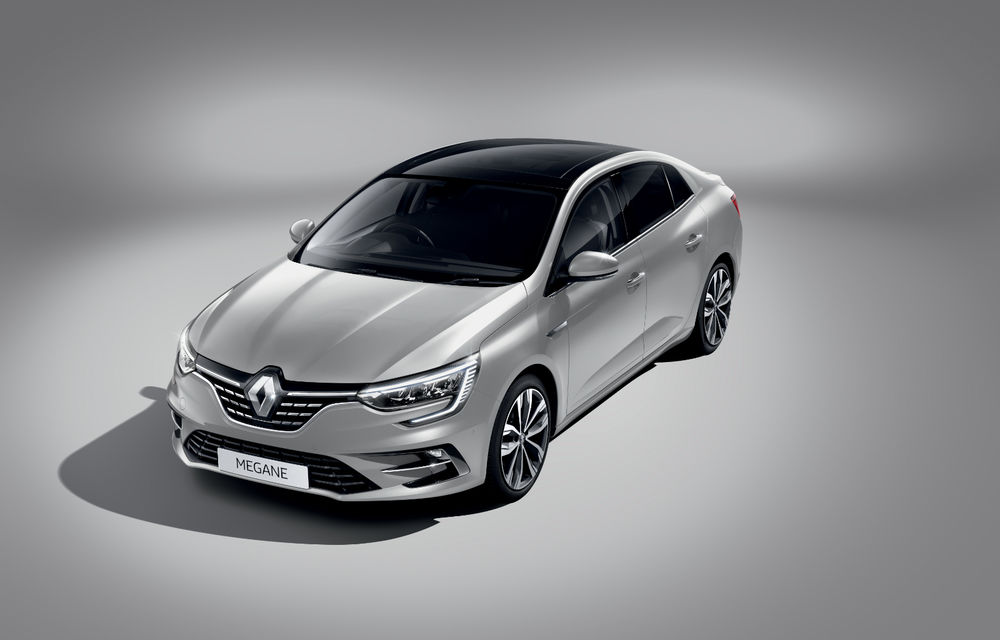 Imagini și informații tehnice cu Renault Megane Sedan facelift: interior îmbunătățit, motorizări diesel și pe benzină și sisteme de asistență - Poza 23