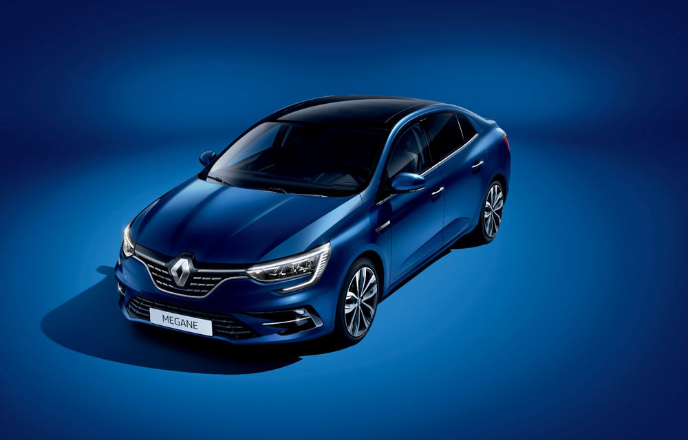 Imagini și informații tehnice cu Renault Megane Sedan facelift: interior îmbunătățit, motorizări diesel și pe benzină și sisteme de asistență - Poza 14