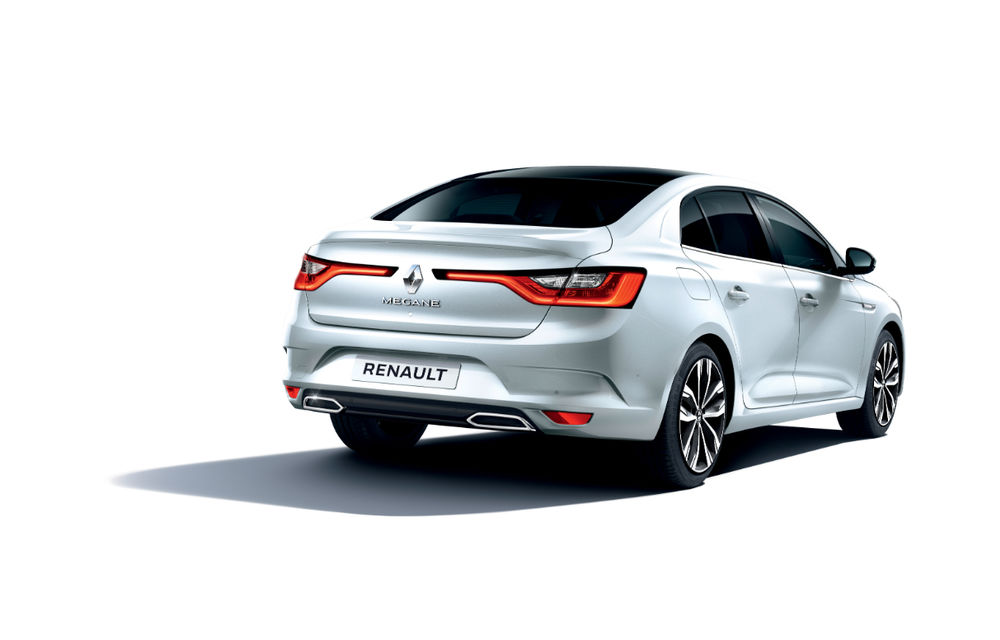 Imagini și informații tehnice cu Renault Megane Sedan facelift: interior îmbunătățit, motorizări diesel și pe benzină și sisteme de asistență - Poza 9