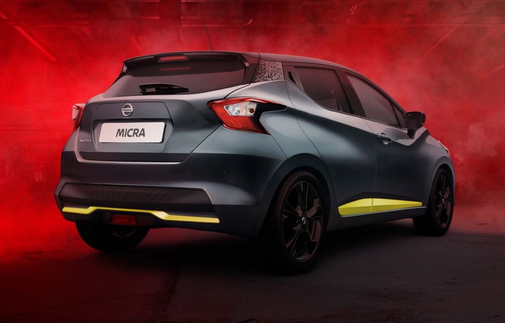 Nissan prezintă ediția specială Micra Kiiro. Disponibilă numai în Marea Britanie și producție limitată la 250 de exemplare - Poza 4