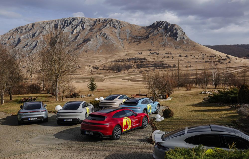 REPORTAJ: Noua generație Porsche Panamera, premieră europeană la turneul de tenis de la Cluj - Poza 23