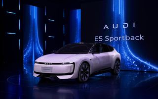Primul AUDI 100% chinezesc: noul E5 Sportback