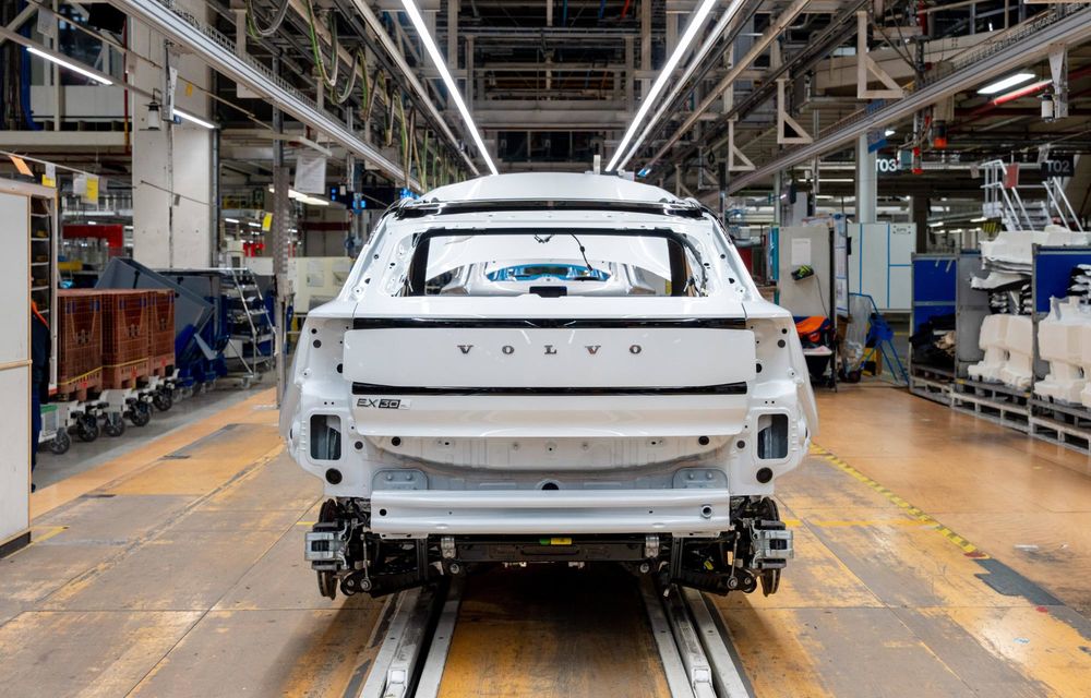 Volvo a început producția lui EX30 în Belgia - Poza 3